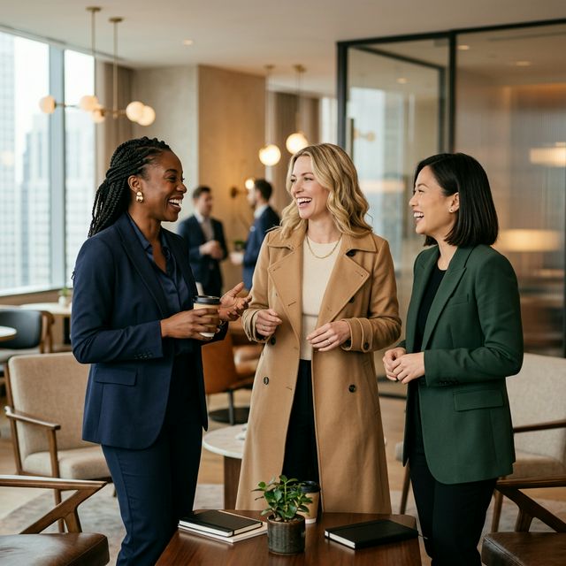 Diverse Women Connecting